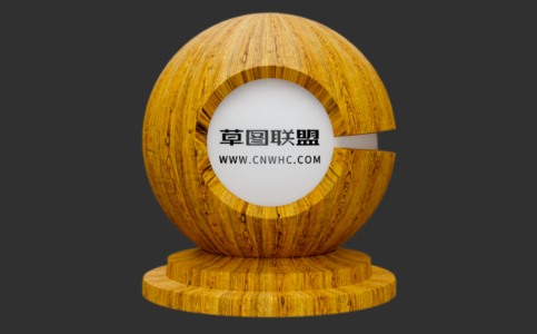 Enscape亚洲榆木纹材质贴图下载481