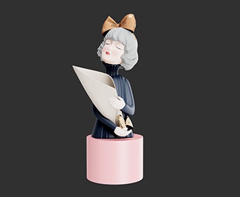 装饰品摆设SketchUp草图大师SU模型下载0104