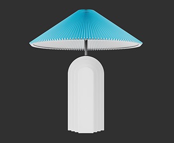 台灯照明灯具SketchUp草图大师SU模型下载0007