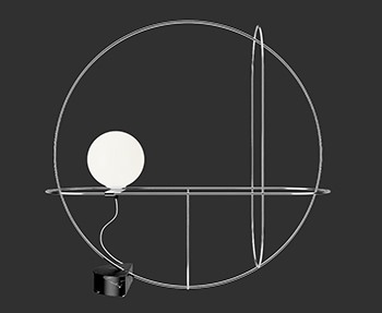 台灯照明灯具SketchUp草图大师SU模型下载0009
