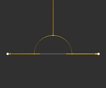 吊灯照明灯具SketchUp草图大师SU模型下载0180