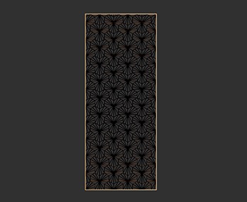 屏风隔断SketchUp草图大师SU模型下载0107