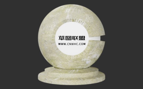Enscape旧绿色混凝土材质贴图下载078