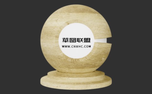 Enscape黄色混凝土材质贴图下载080