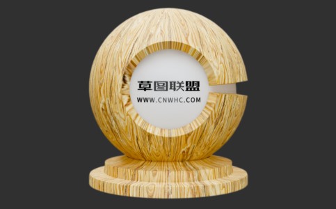 Enscape楸槐木纹材质贴图下载387