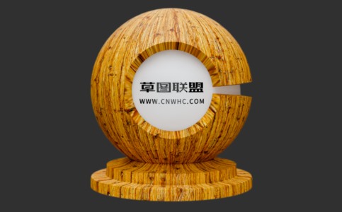 Enscape杉木纹材质贴图下载407