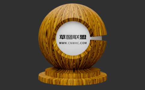 Enscape柚木纹材质贴图下载506