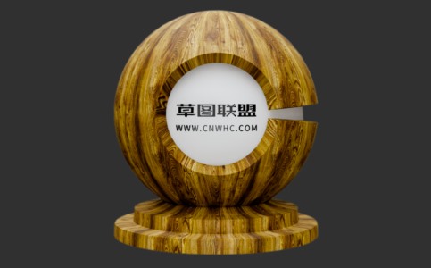 Enscape檀木纹材质贴图下载431