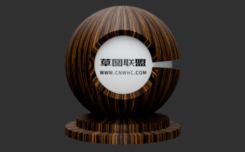 Enscape檀木纹材质贴图下载432