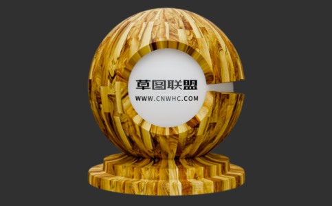 Enscape檀木拼条纹材质贴图下载438