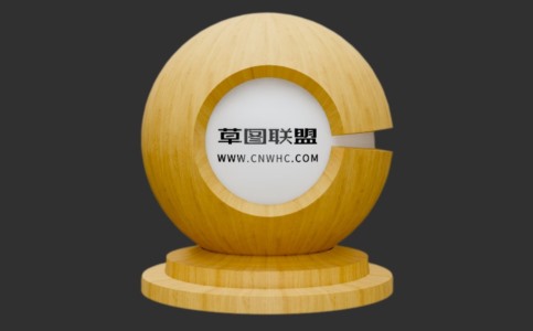 Enscape自然科布里奇橡木实木木皮板材质贴图下载307