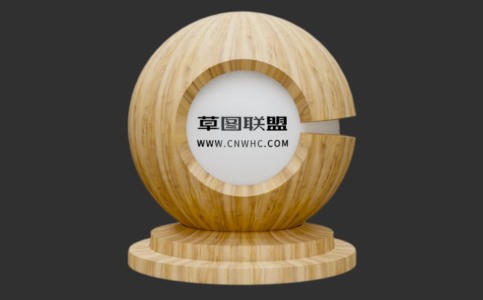 Enscape自然太平洋胡桃木实木木皮板材质贴图下载316