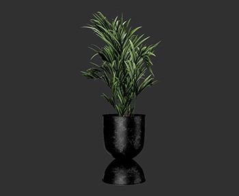 盆栽植物SketchUp草图大师SU模型下载0125