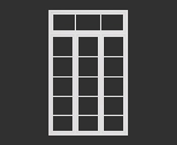 窗户SketchUp草图大师SU模型下载0144