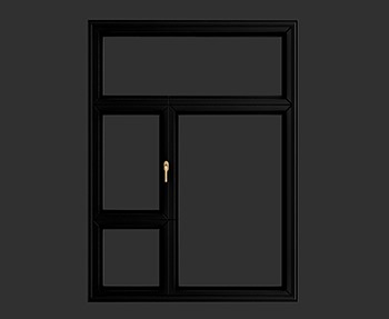 窗户SketchUp草图大师SU模型下载0169