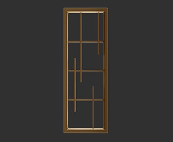 屏风隔断SketchUp草图大师SU模型下载0180