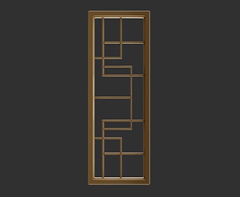 屏风隔断SketchUp草图大师SU模型下载0181