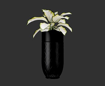 盆栽植物SketchUp草图大师SU模型下载0150