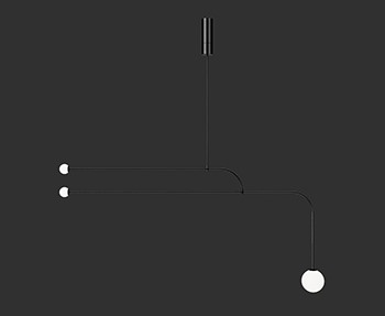 吊灯照明灯具SketchUp草图大师SU模型下载0129