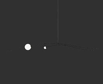 吊灯照明灯具SketchUp草图大师SU模型下载0133