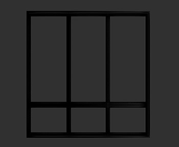 窗户SketchUp草图大师SU模型下载0175