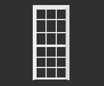 窗户SketchUp草图大师SU模型下载0182