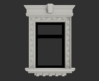 窗户SketchUp草图大师SU模型下载0188