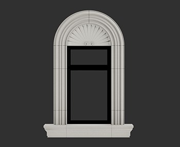 窗户SketchUp草图大师SU模型下载0189
