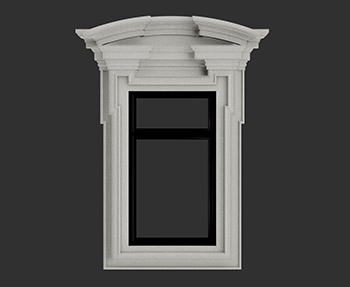 窗户SketchUp草图大师SU模型下载0190
