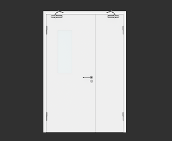 消防门防火门SketchUp草图大师SU模型下载202302178