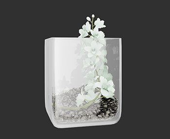 花艺花瓶摆设SketchUp草图大师SU模型下载202303568