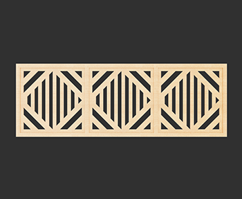 栏杆围栏SketchUp草图大师SU模型下载202306537