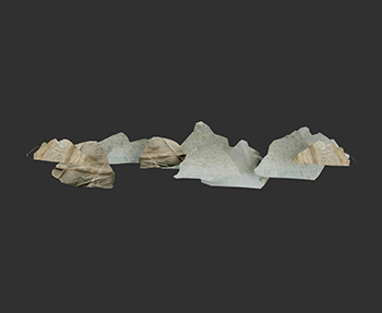 景石SketchUp草图大师SU模型下载202307060