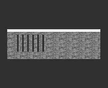 新中式景墙围墙SketchUp草图大师SU模型下载202307133
