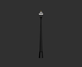 路灯室外灯具SketchUp草图大师SU模型下载20237797