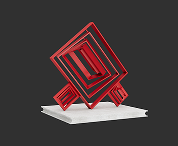 现代景观雕塑雕像SketchUp草图大师SU模型下载20238160