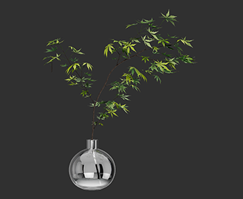 花艺花瓶摆设SketchUp草图大师SU模型下载202303583