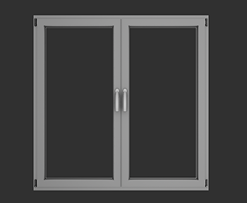 窗户SketchUp草图大师SU模型下载2023001214