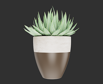 盆栽植物SketchUp草图大师SU模型下载202302966
