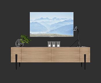 电视柜SketchUp草图大师家具SU模型下载202306271