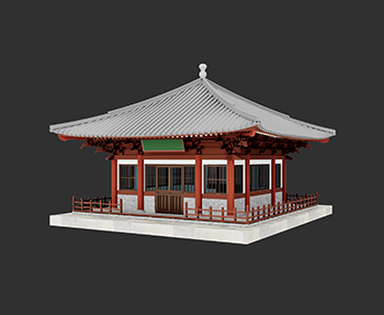 仿古建筑廊架亭廊亭子SketchUp草图大师SU模型下载202307892