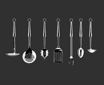 厨房用品SketchUp草图大师SU模型下载202303040