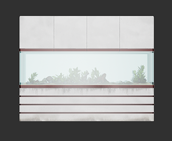 鱼缸SketchUp草图大师SU模型下载202303663