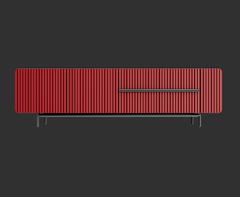 电视柜SketchUp草图大师SU模型下载202303854