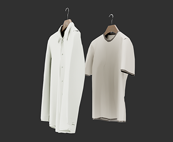 衣服服装SketchUp草图大师SU模型下载202302452
