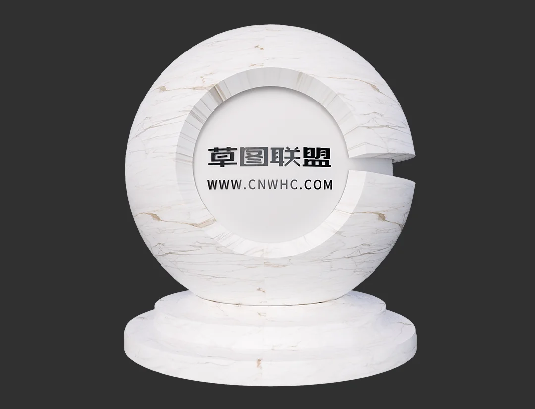 奥力斯特岩板Enscape材质SketchUp材质贴图下载0066