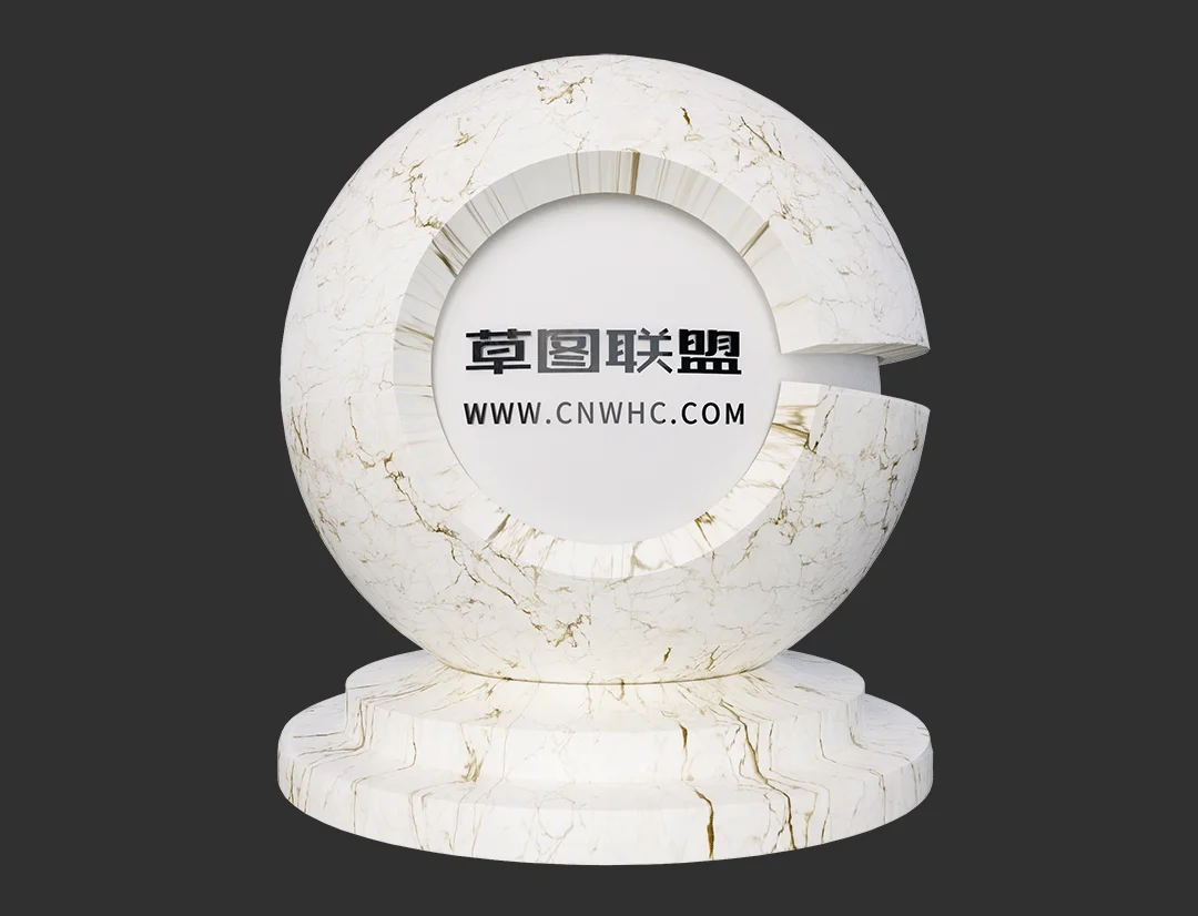 奥力斯特岩板Enscape材质SketchUp材质贴图下载0068