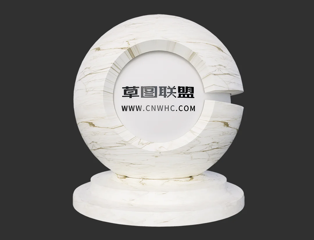 奥力斯特岩板Enscape材质SketchUp材质贴图下载0069