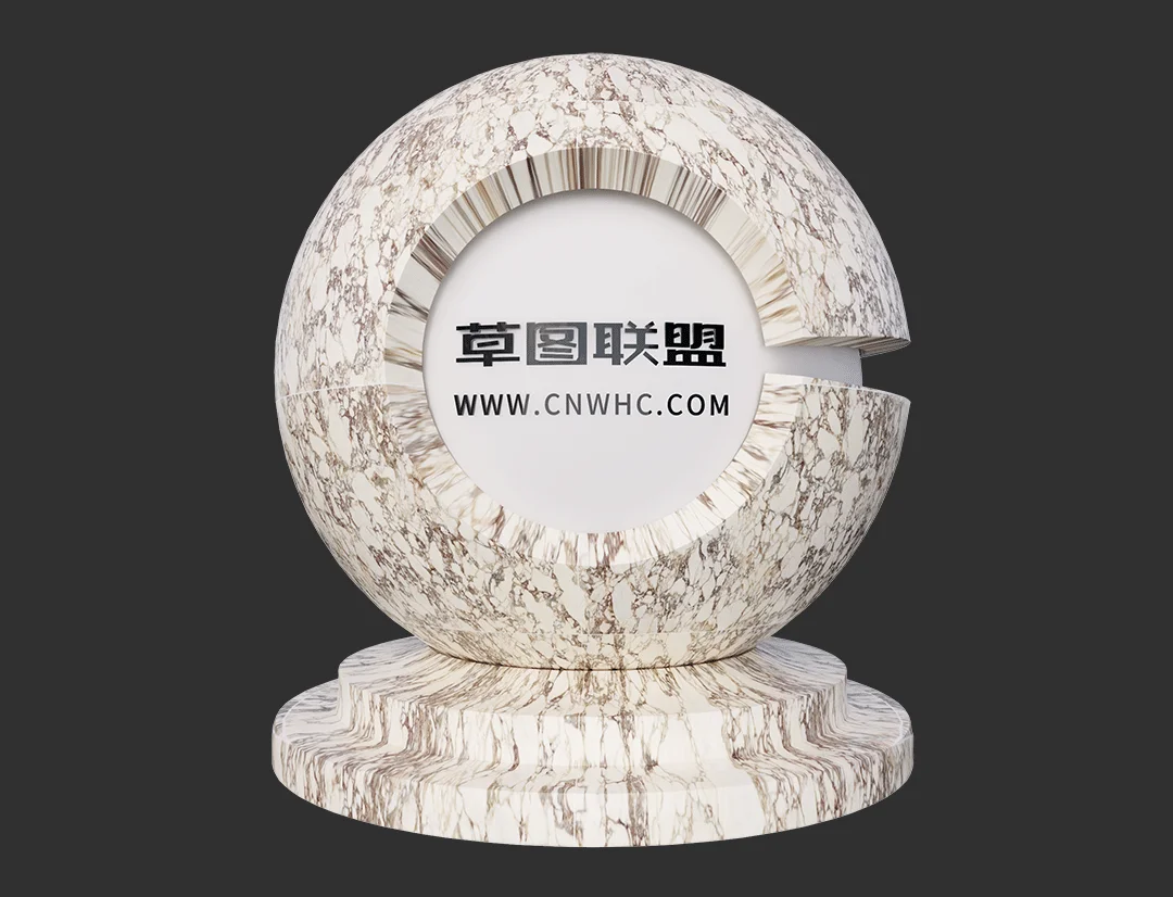 奥力斯特岩板Enscape材质SketchUp材质贴图下载0075