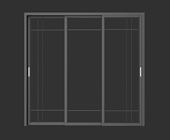 室内门SketchUp草图大师SU模型下载07794